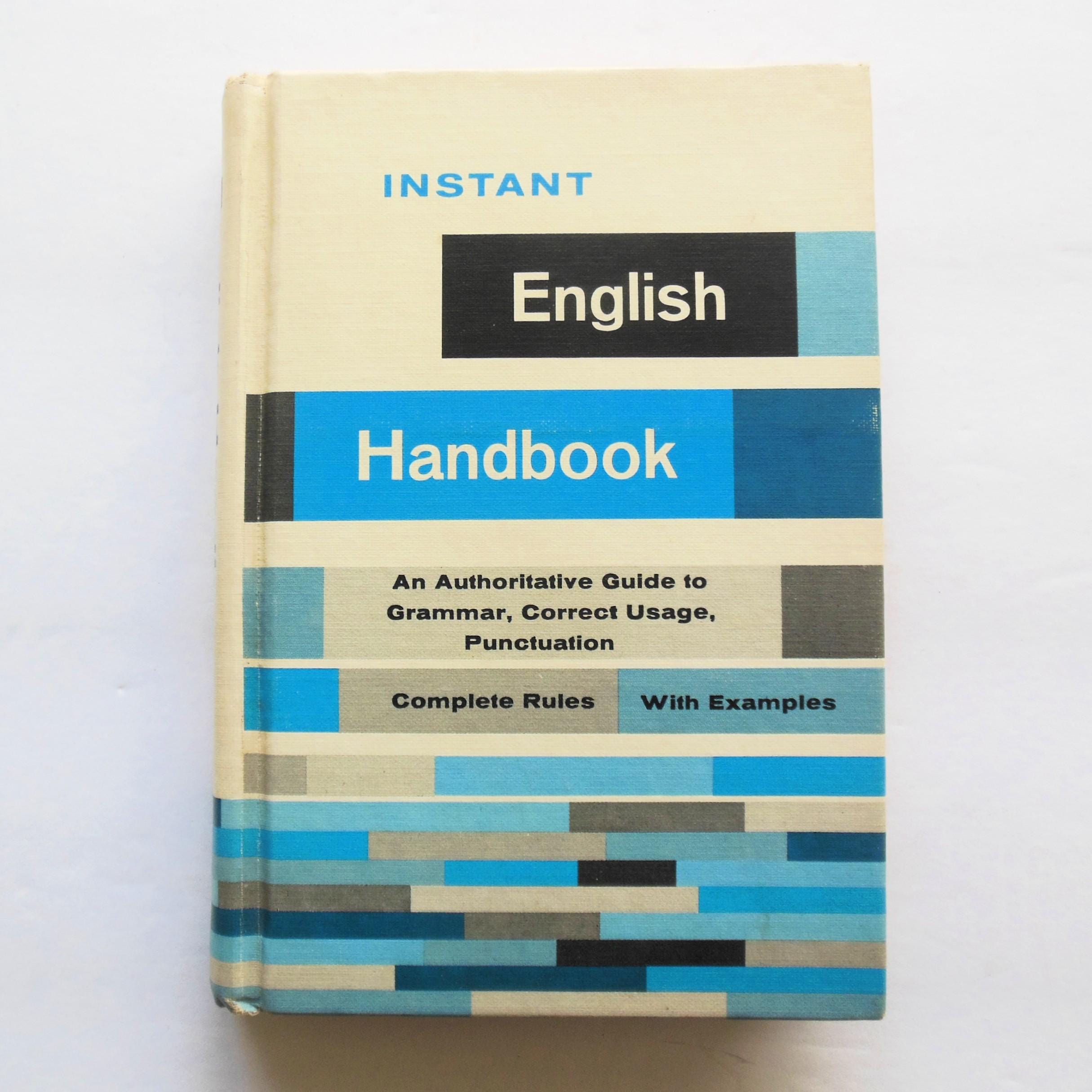 Vintage English Grammar Book - Etsy
