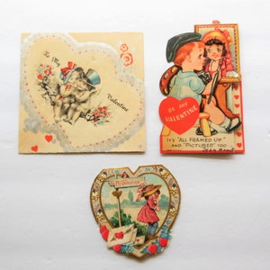 12 Vintage Valentines Cards Die Cut Edges Heart Shaped Whitney USA paper  Lace Embossed SOLD at Ruby Lane
