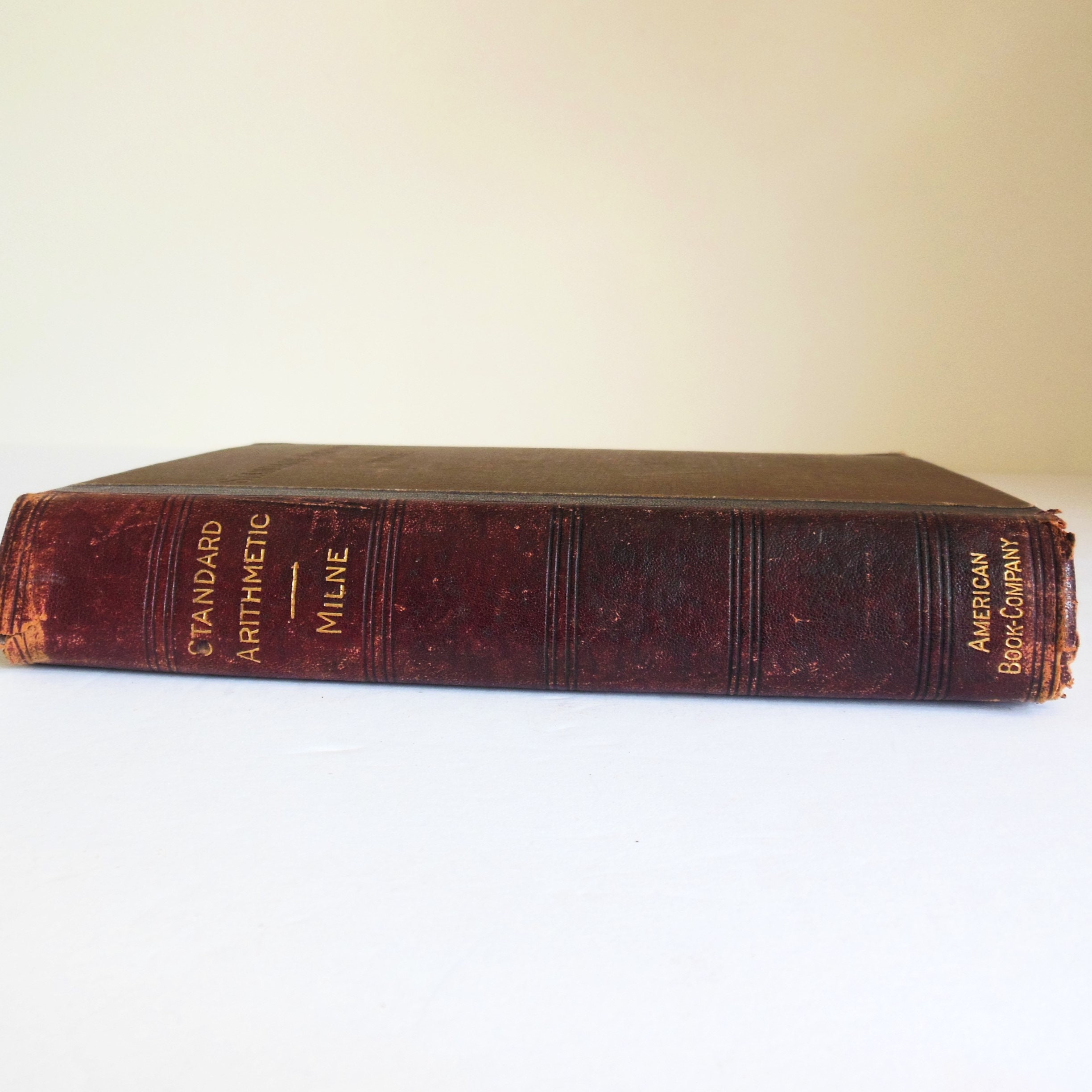 Standard Arithmetic by William Milne Antique Math Book, Complete