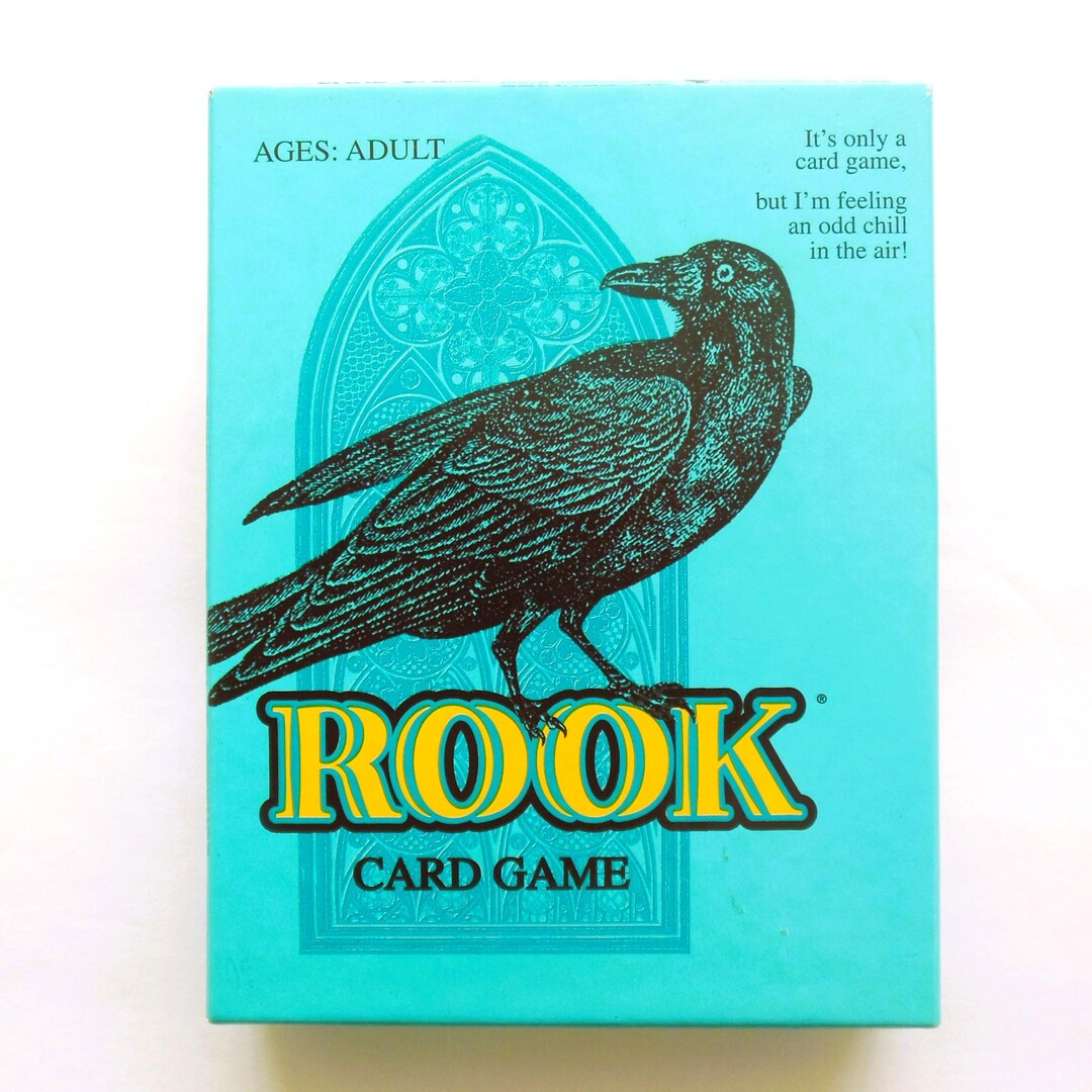 Original Rook Rook Card Game by Parker Brothers, Unused Cards and Rule Book in ...