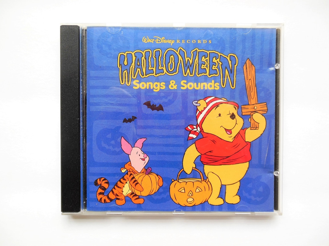 Halloween CD Walt Disney Halloween Songs & Sounds Etsy