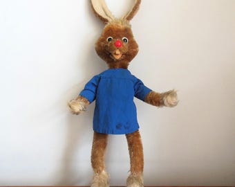 Schuco Bigo Bello Bunny Rabbit Germany With Label 1950s-1960s, 12