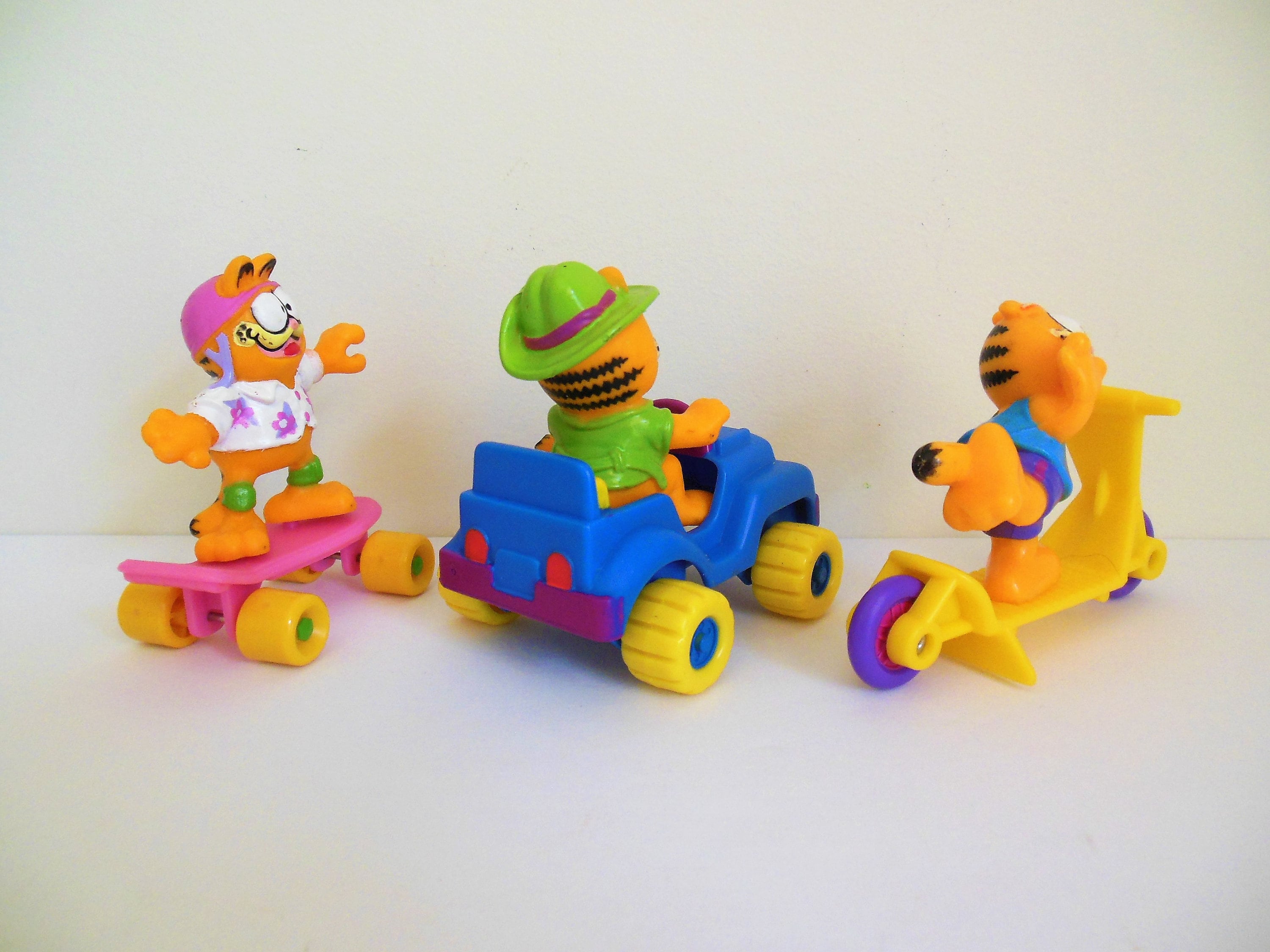 USAマクドナルドのガーフィルドのボード The Garfield Happy Meal countertop display - one of the most