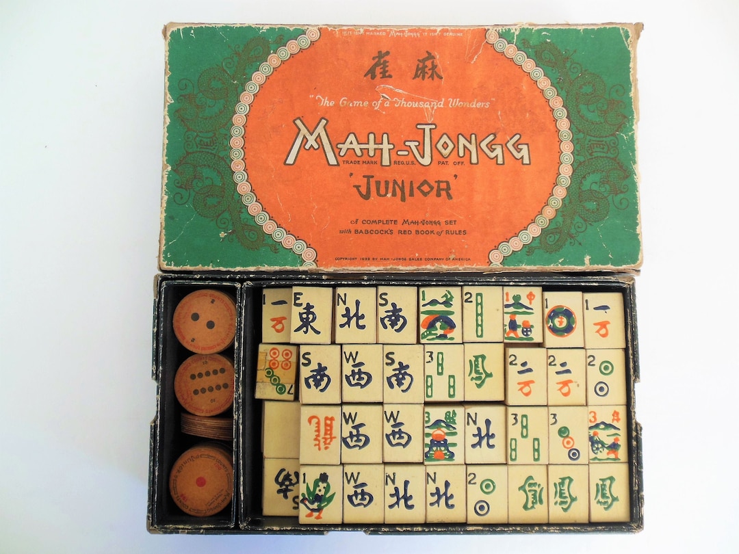 Hohopeti 1 Conjunto Tradicional Mini Mahjong Tapete De Mahjong Jogo Mahjong  Conjunto De Mahjong Tradicional Conjunto De Mahjong Dormitório Majong