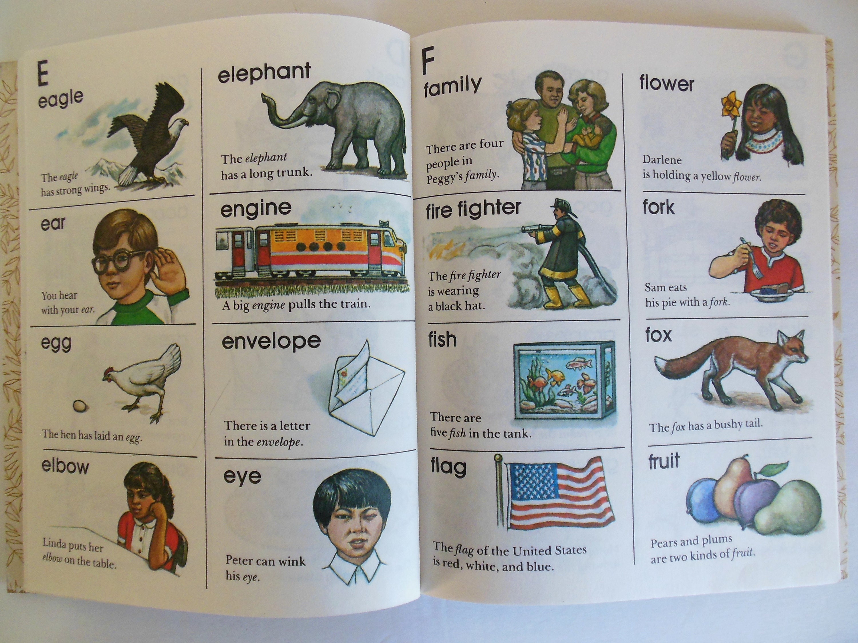 Little Golden Picture Dictionary Child's Abcs First