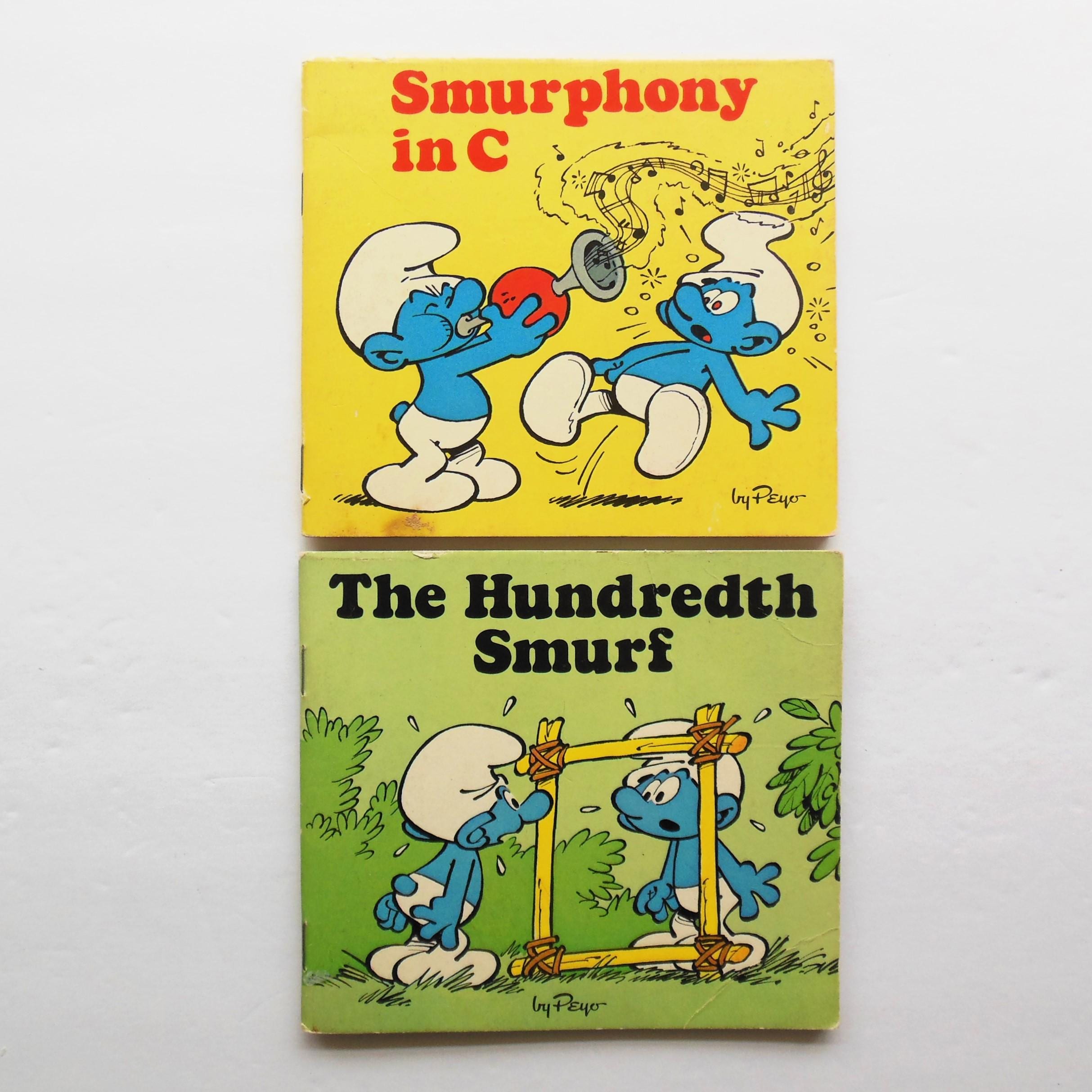 Smurf Mini Storybook - Etsy