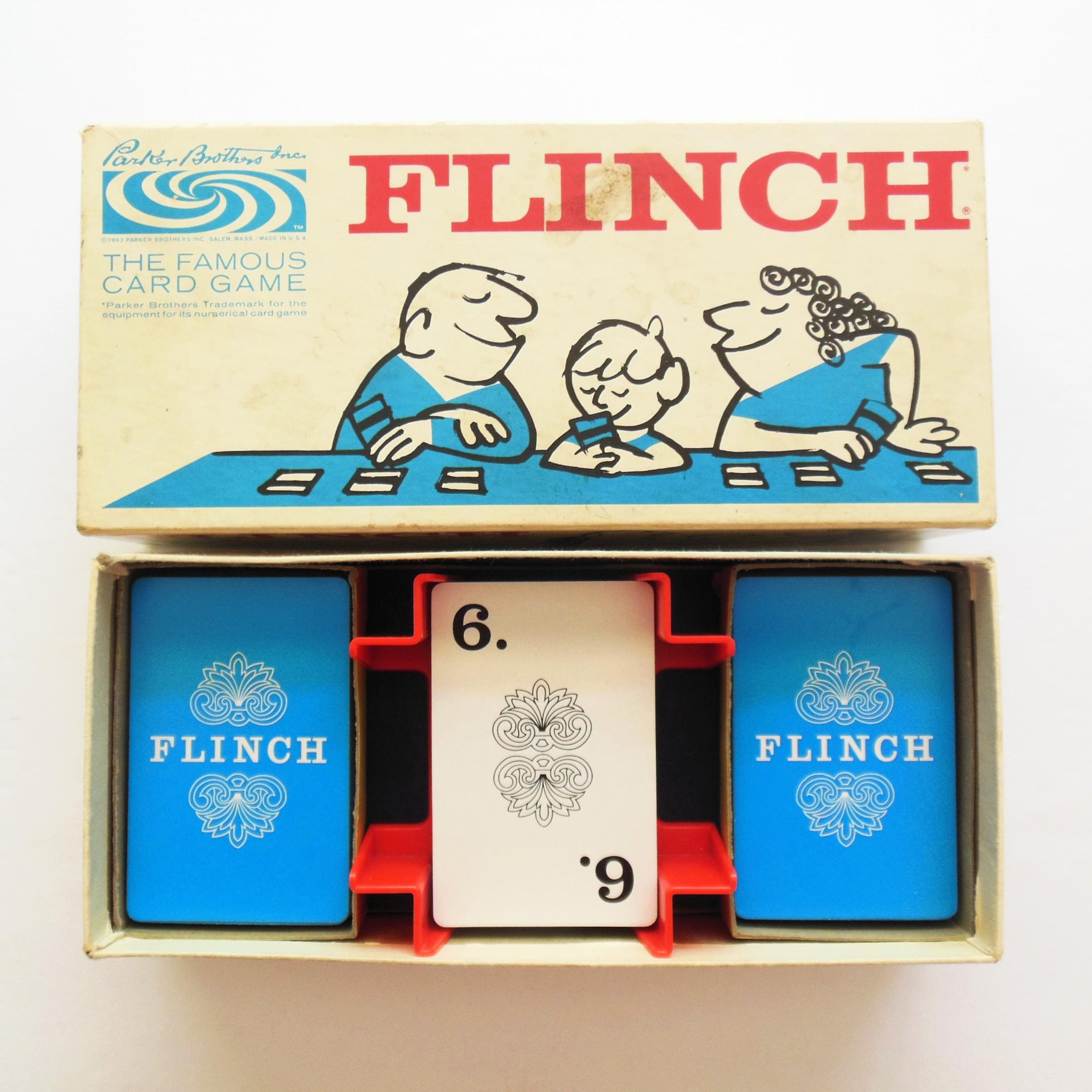 Flinch Card Game by Parker Brothers ©1963, 150 Cards