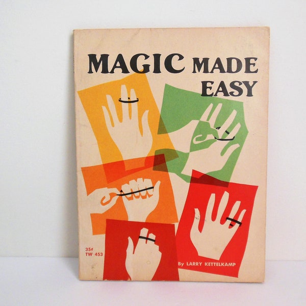 Magic Tricks Book Etsy