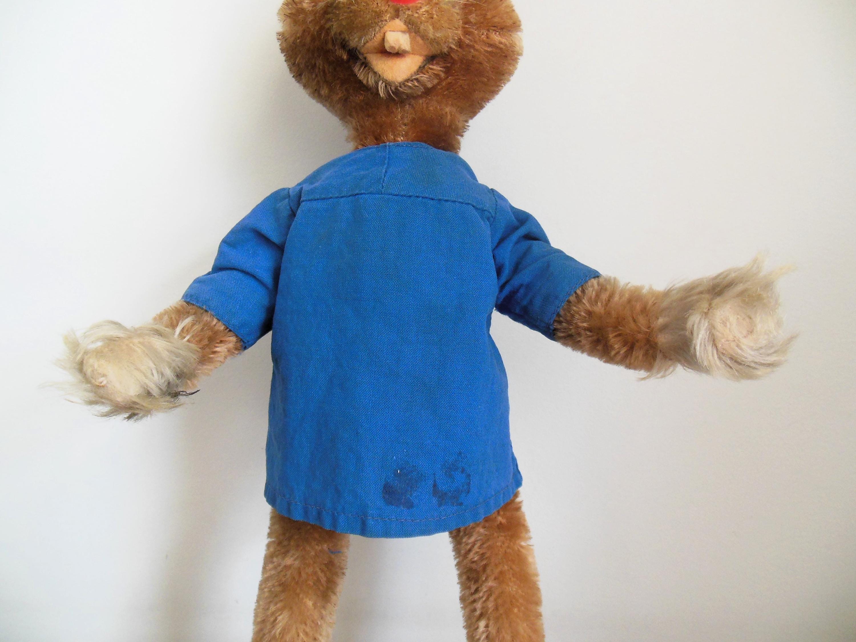 Schuco Bigo Bello Rabbit Made in Western Germany, Mohair Plush