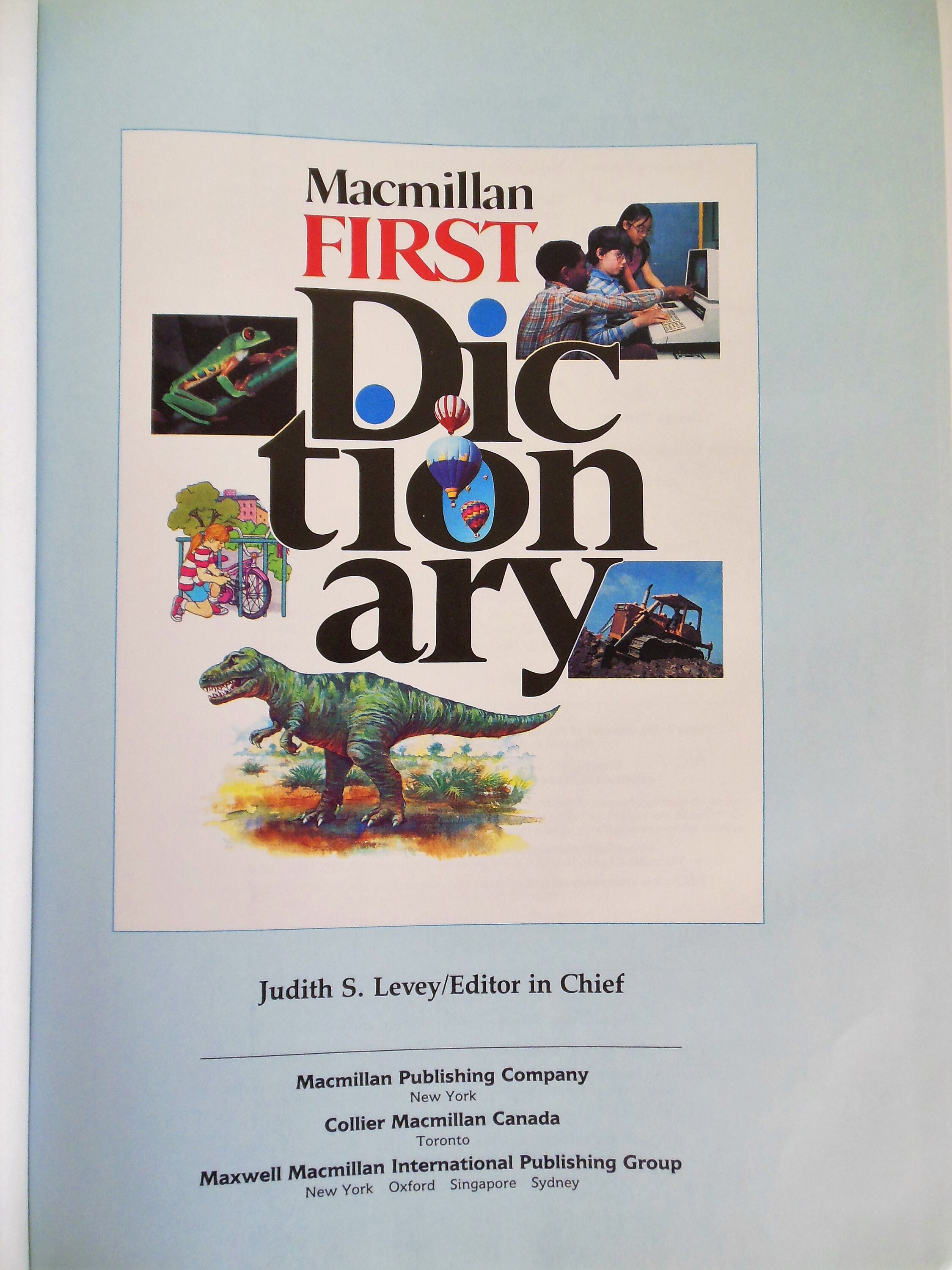Macmillan First Dictionary, For Beginning Readers
