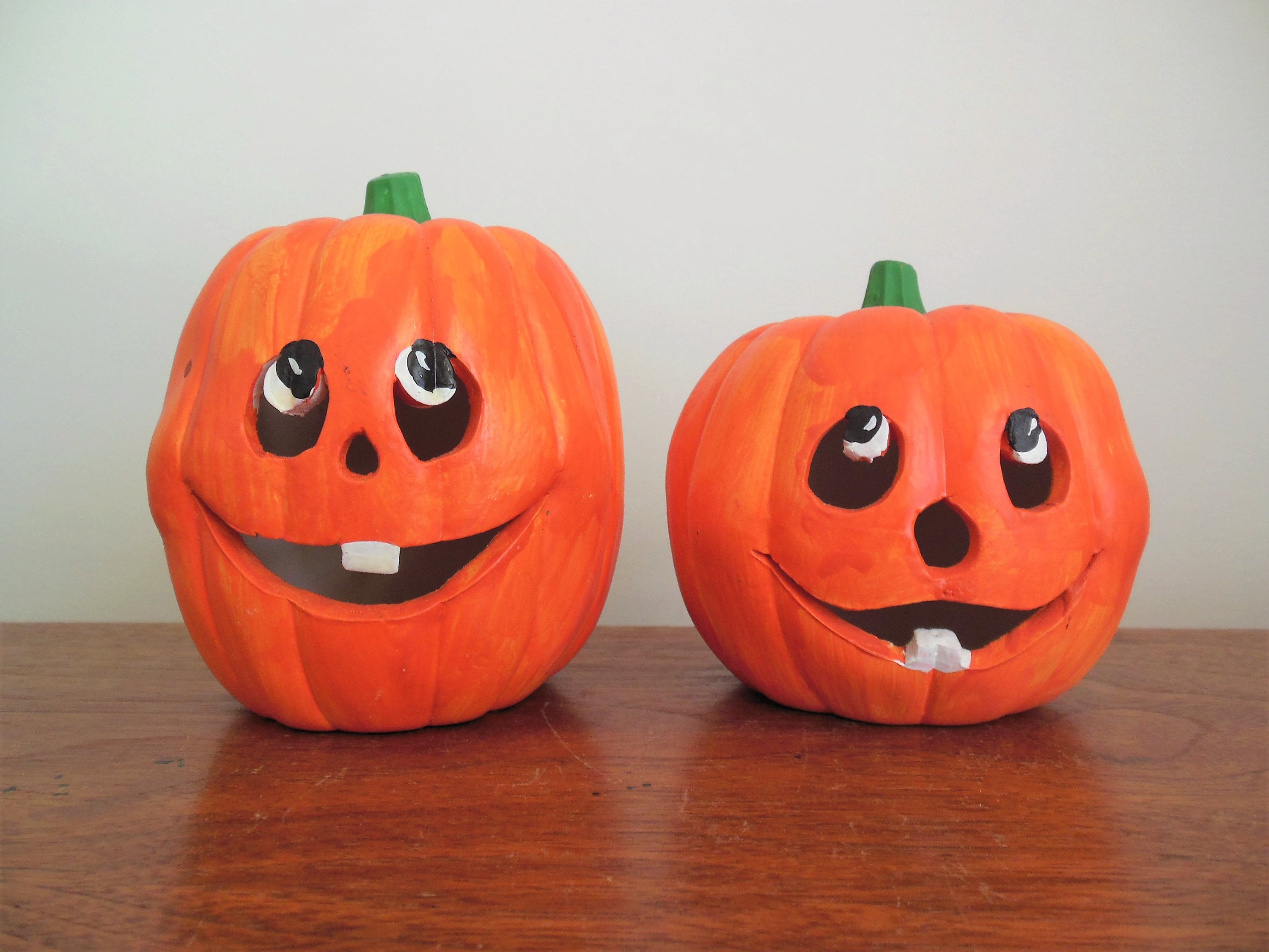 pumpkin様 Handblown Glass Medium Pumpkin by Green Mountain – Sandwich Glass