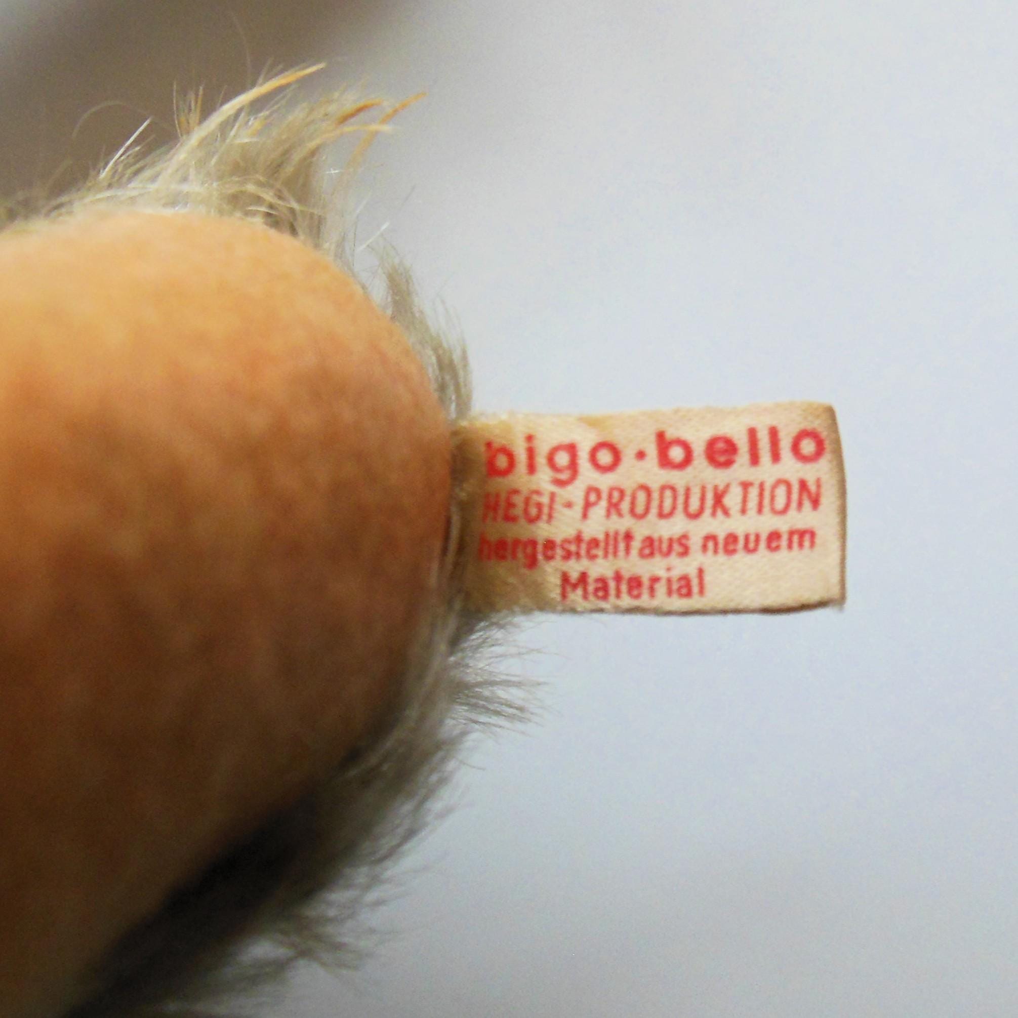 Schuco Bigo Bello Rabbit Made in Western Germany, Mohair Plush