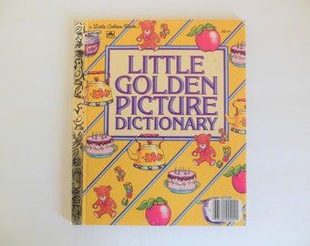 洋書 My first golden dictionary My First Golden Dictionary 1957 A Golden Book Western