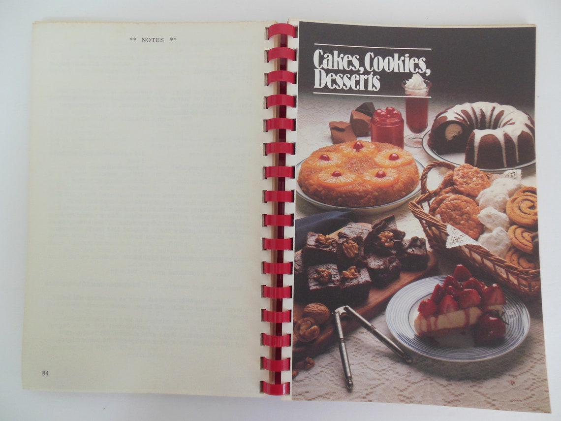 Good Book Cookbook Plastic Ring Bound Recipe Book By Etsy