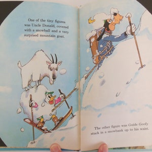 Donald Duck Mountain Climber, Random House Book Club Edition, Copyright 1978 by Walt Disney Productions, Wonderful World of Reading image 9