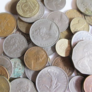 60 foreign coins