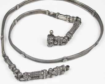 Vintage Silver Belt from india - Vintage Silver Chain
