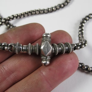 Antique Indian Silver Belt - Etsy