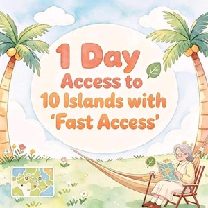 1 Day 10 Islands Access Pass – Fast Delivery, Easy Exploration
