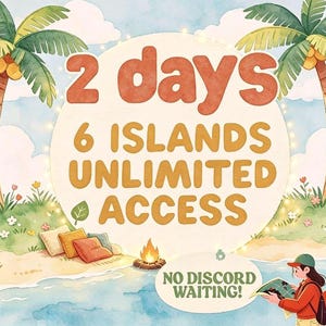 2 Days 6 Islands Unlimited Access