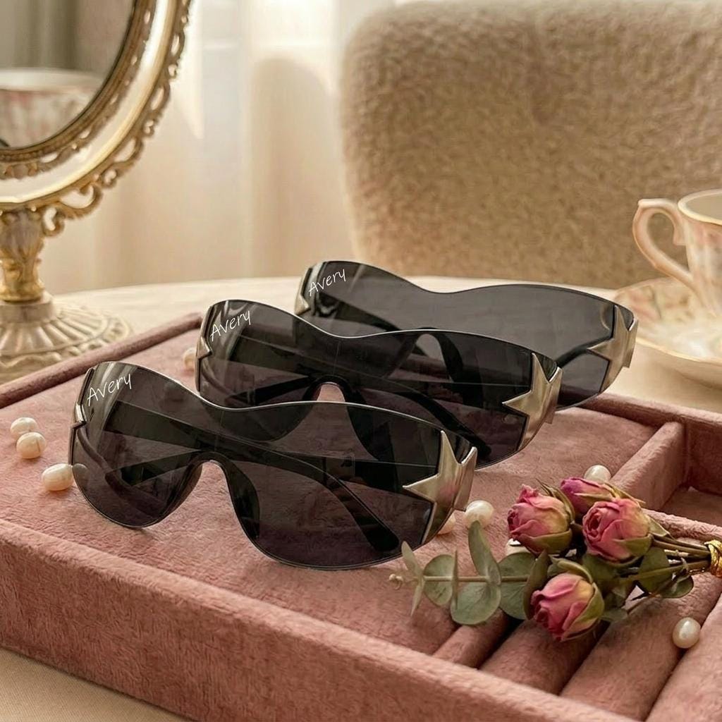Y2k Star Sunglasses - Etsy display picture 2