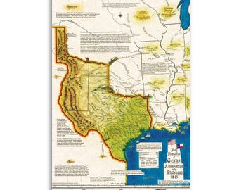 historical texas maps The Territorial Evolution of the United States