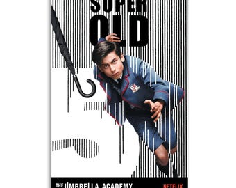 The Umbrella Academy Teenage Appearance, Elderly Soul Time Traveler Canvas Poster Wall Decoration