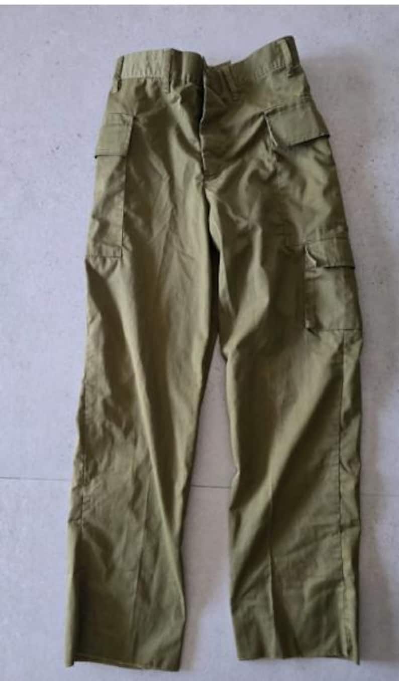 idf-israeli-army-field-pants-uniform-olive-drab-military-cargo-small