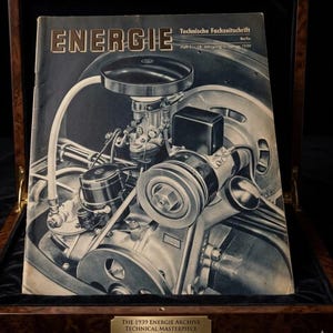 1939 Magazine Volkswagen Berlin KdF Wagen VW30 V3 Pre-War Beetle Split Window