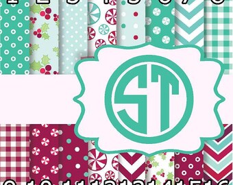 Christmas Candy printed indoor, outdoor, glitter, metallic decal VINYL or heat transfer vinyl HTV or applique FABRIC