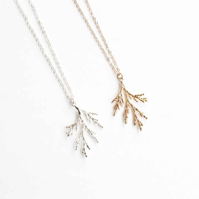 Juniper Branch Necklace