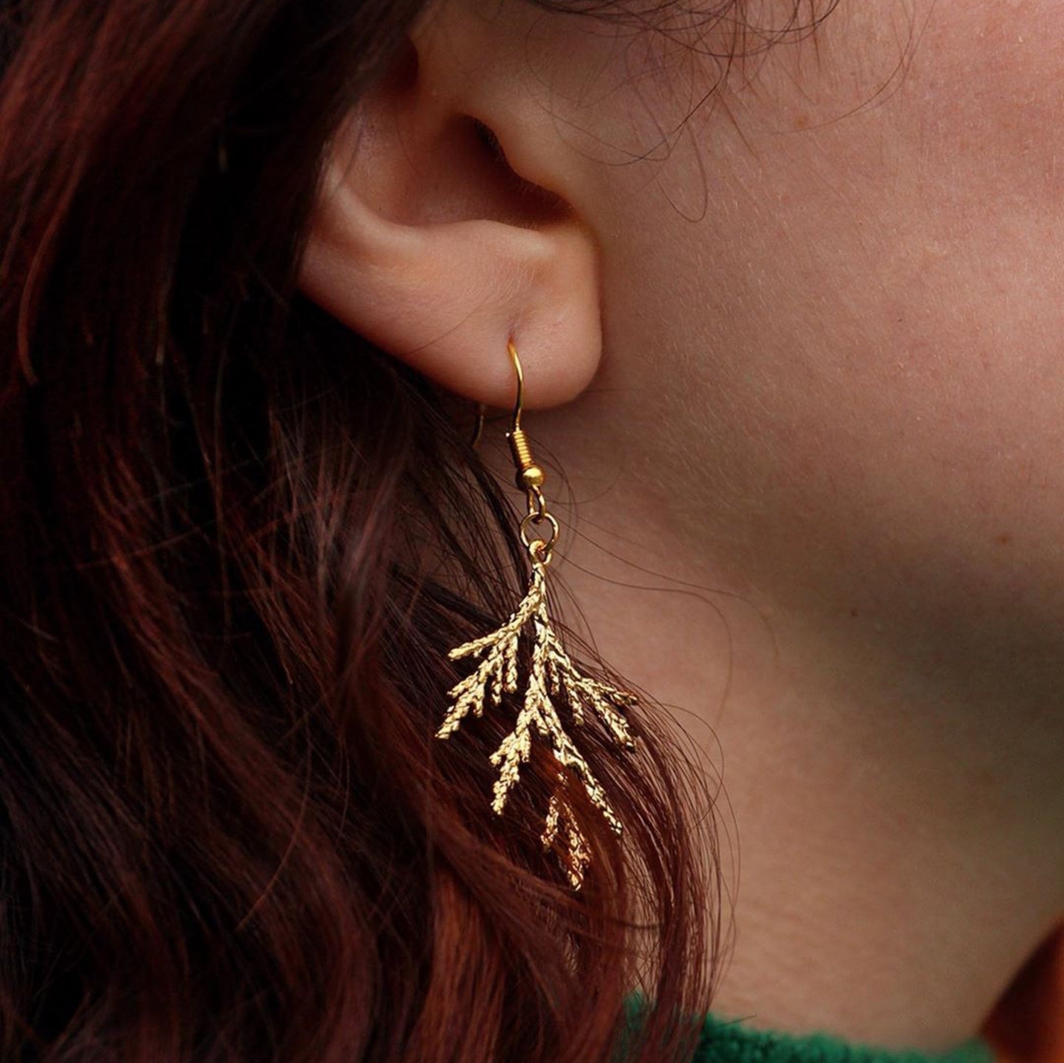 Nature earrings best sale