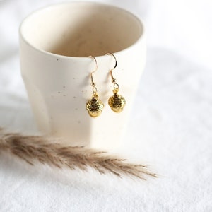 Acorn Earrings nature jewelry, acorn charm, acorn jewelry, acorn pendant, nature earrings, dangle earrings image 1
