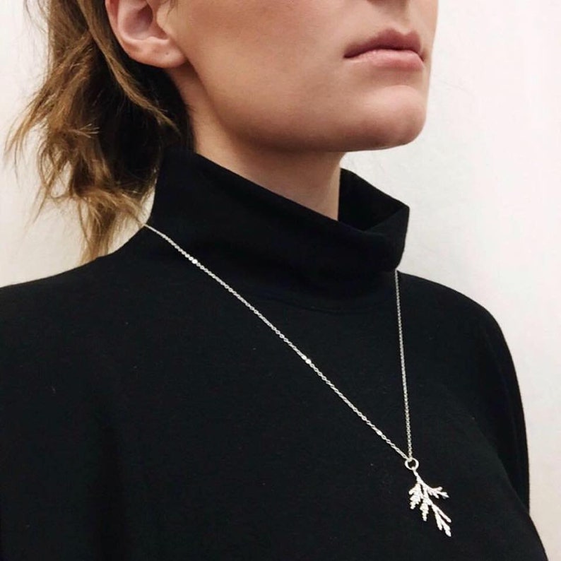 Juniper Branch Necklace