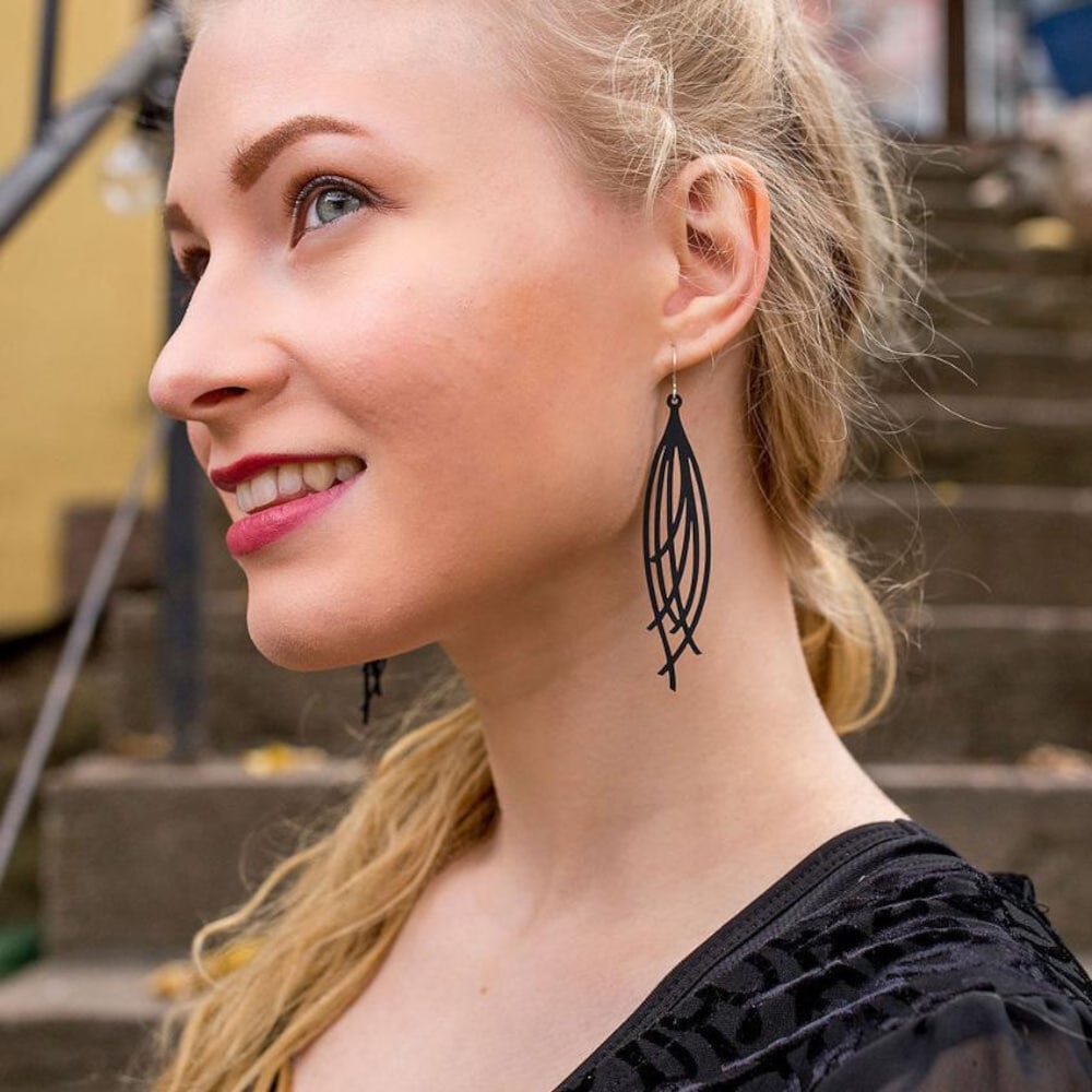 Virna silicone earrings