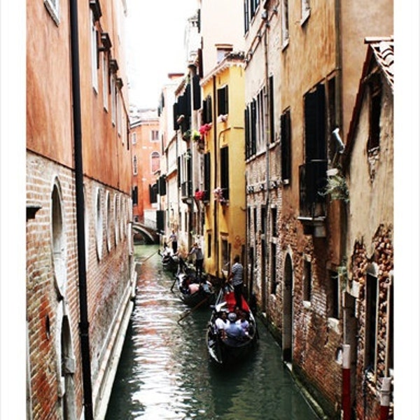 Gondolas 4, Venice Italy Photo Print