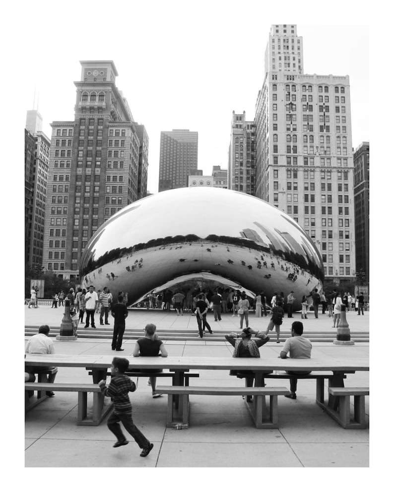 Chicago Bean 1 Photo Print Etsy