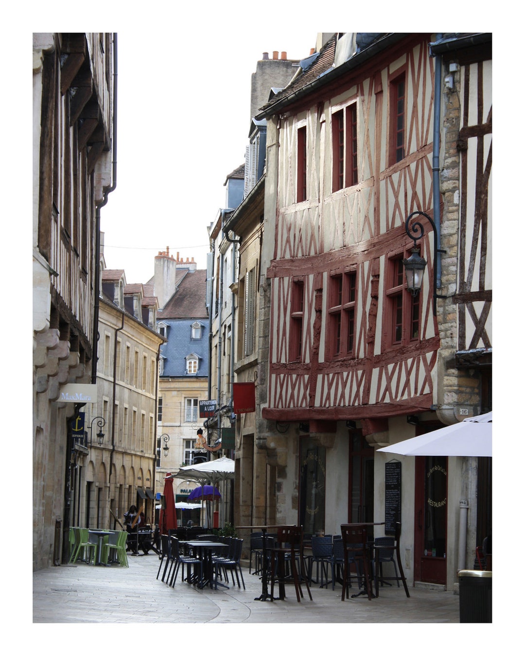 Dijon Cafe France 2 Photo Print - Etsy
