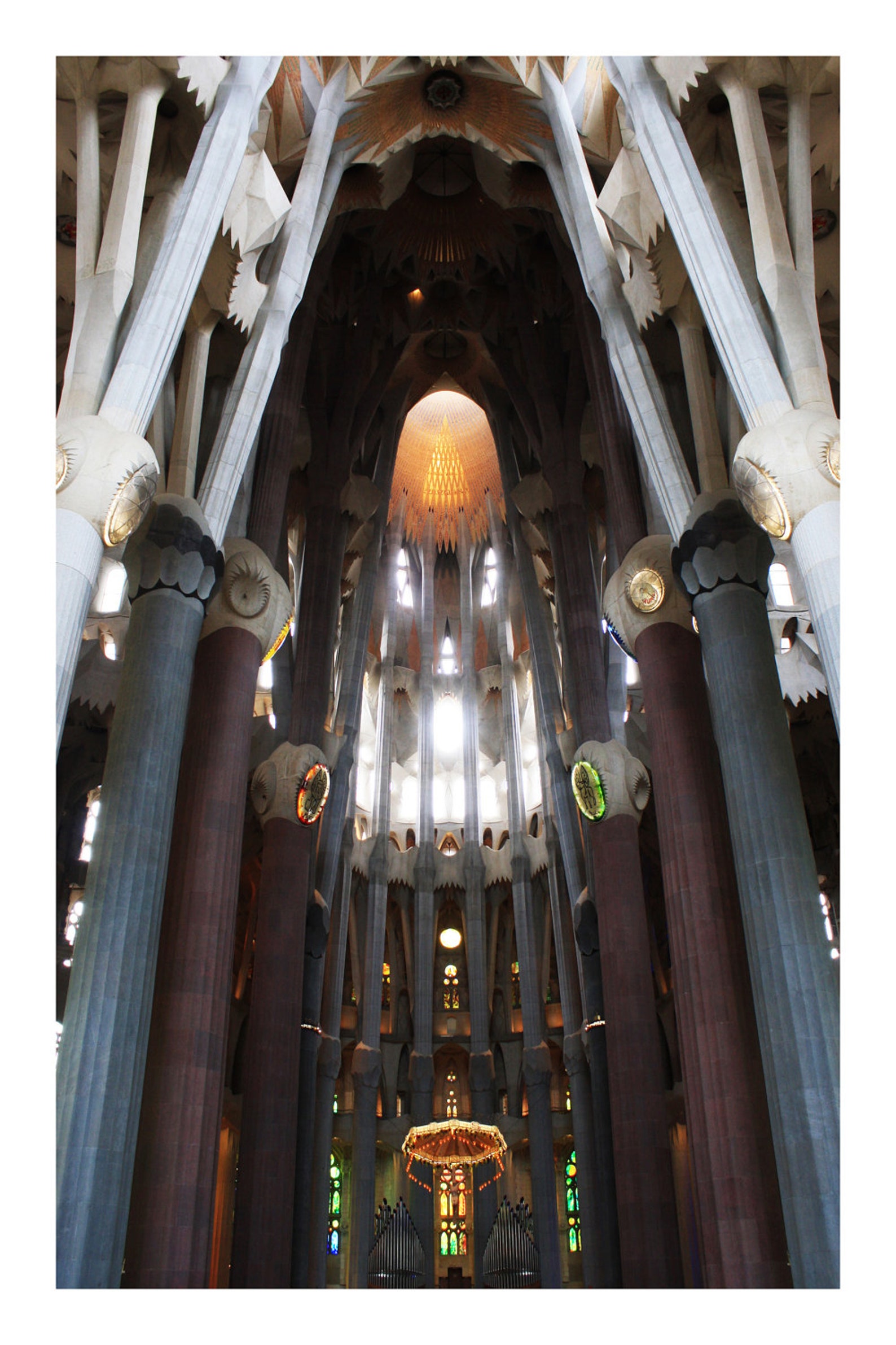 Sagrada Familia Gaudi 3 Barcelona Spain Photo Print - Etsy