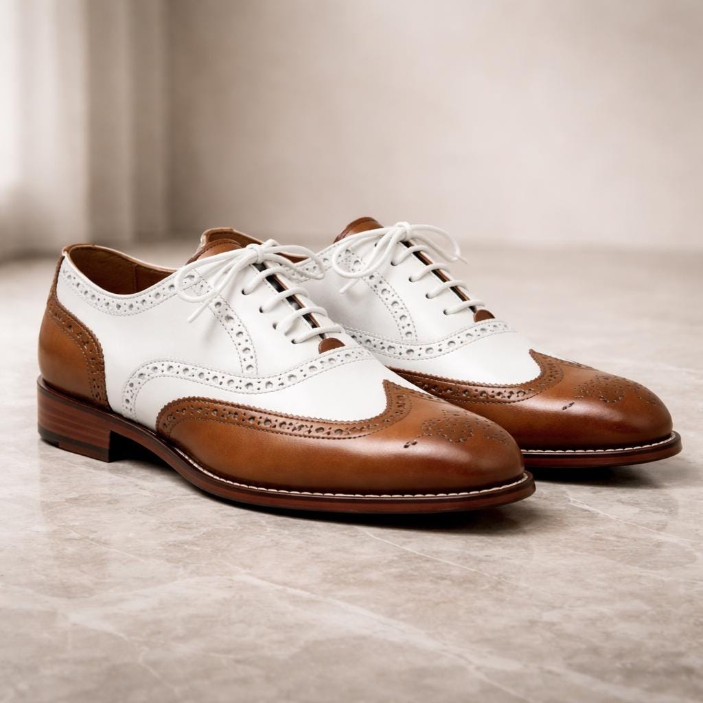 Spectator shoes men - Etsy 日本