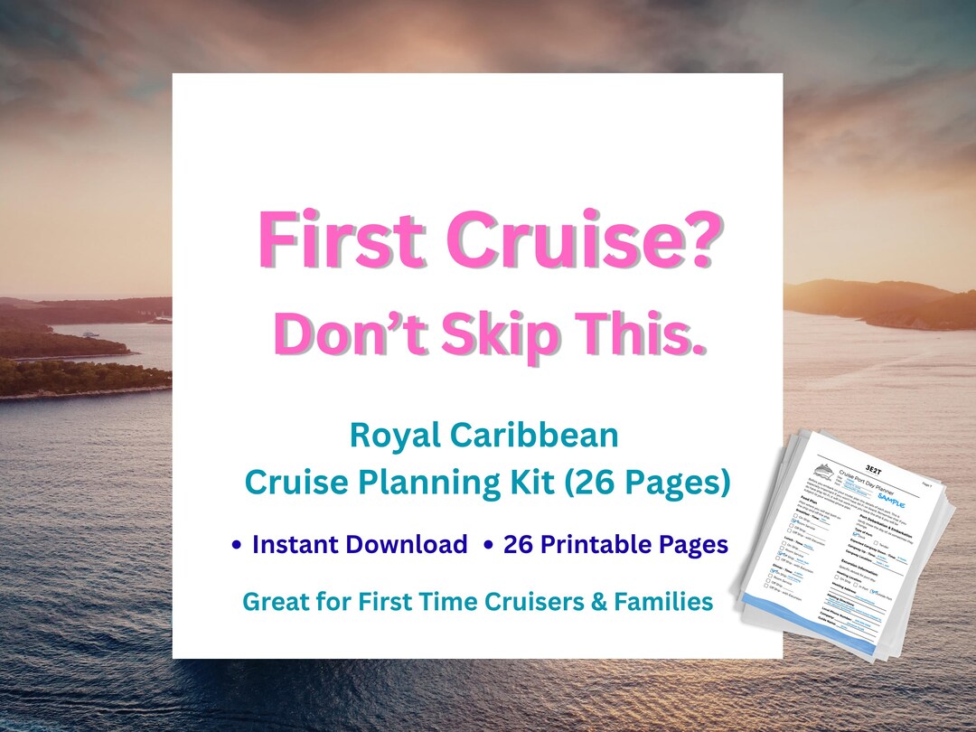 Royal Caribbean Cruise Planning Kit + Packing List (26 Pages) | Avoid