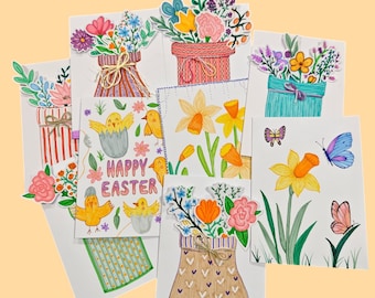 Handmade Greeting Cards for Birthdays or Occasions