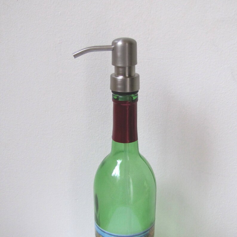 Soap Dispenser Pump Replacement Soap Pumps Wine Bottle Soap Etsy