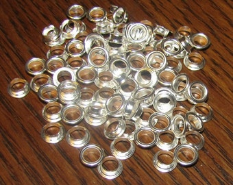 Silver Plated Paper Bead Cores for Paper Bead Jewelry, Fits 5mm Hole Paper Beads, 100 Cores - Buy 3 Packs, Get 1 More Free