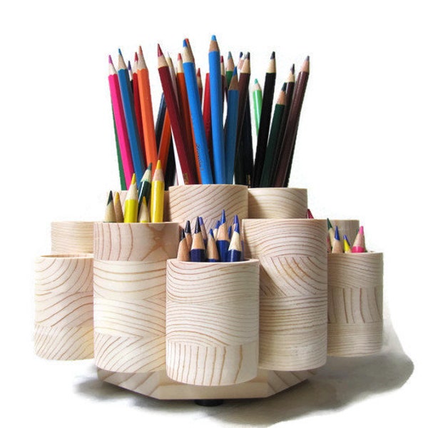 Colored Pencil Holder Etsy