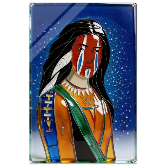 Acrylic painting "Red Bull" | Fusing Collection | Fusing-style decor
