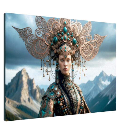 Mistress of the Urals. The Song of the Urals Collection. Canvas
