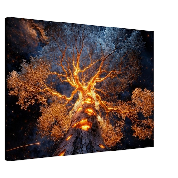Tree of Energy. The "Oracle" Collection. Canvas