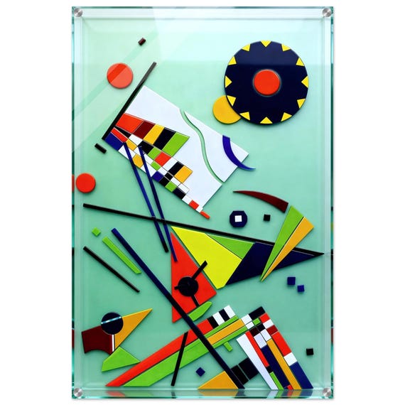 Acrylic painting "Kandinsky 5" | Fusing Collection | Fusing-style decor