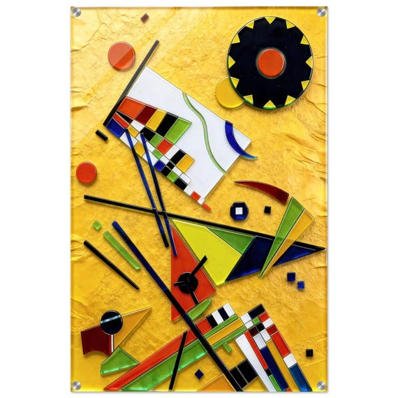 Acrylic painting "Kandinsky 2" | Fusing Collection | Fusing-style decor